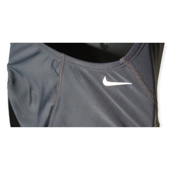 Nike Black and White Women's One Piece Swimsuit - Picture 7 of 14